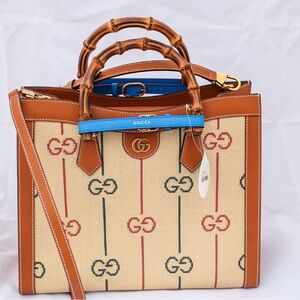 Gucci Diana Bamboo Handle Bag
